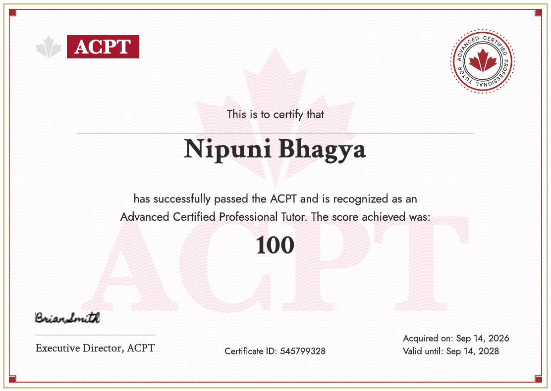 Professional Certification